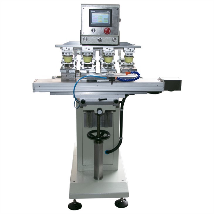 Pneumatic Lego Ink Cups Pad Printing Machine