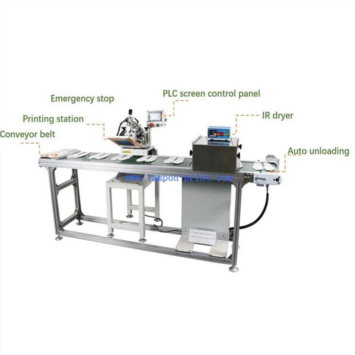 Tabletop Belt Silk Screen Printer Machine