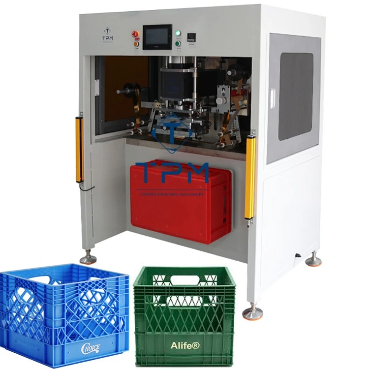 Crate Box Bottle Servo Hot Stamping Machine